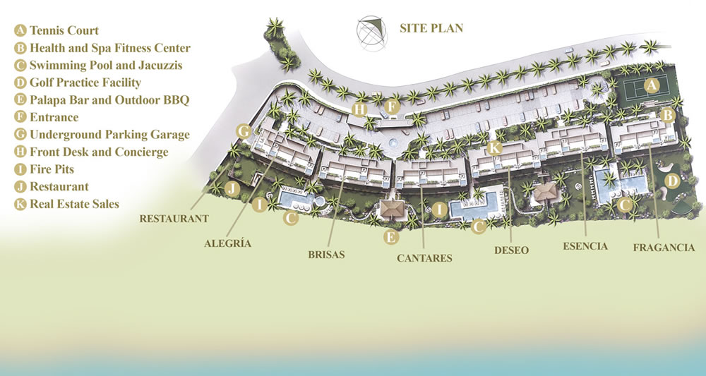 Floor plan for Alegranza Luxury Condos